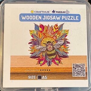 Colorful Wooden Jigsaw Puzzle